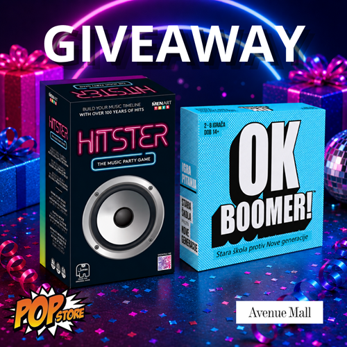 POP Store by Menart GIVEAWAY